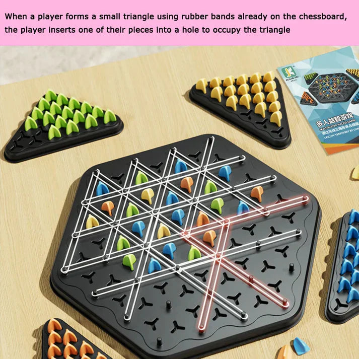 Chain Triangle Chess Game