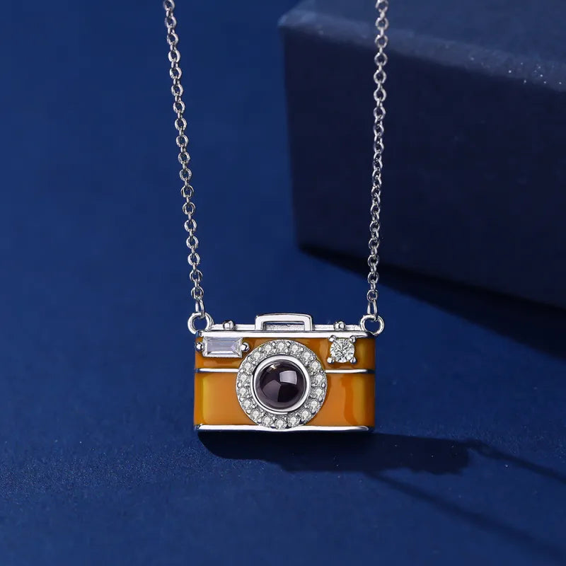 Customizable Camera Projector Necklace