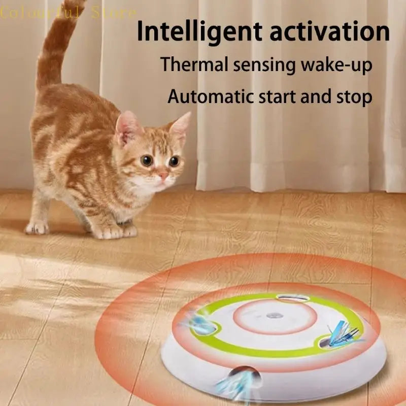 Hands Free Interactive Cat Toy