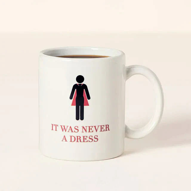 "It Was Never a Dress" Mug