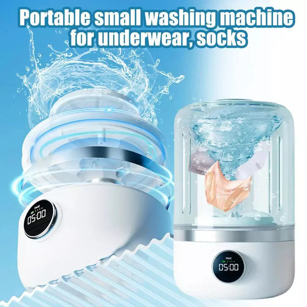 Portable small washing machine