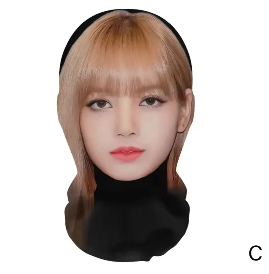 3D Celebrity Face Mask